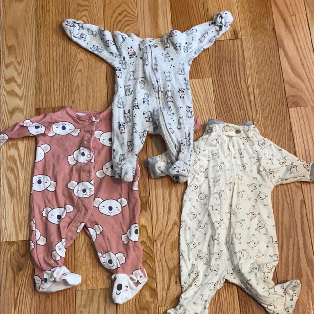 Nb-3 month footsie pajamas